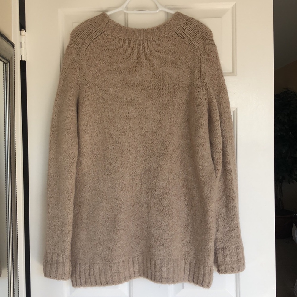 ZARA Sweater with Sequin Butterfly Appliqué - Picture 3 of 4
